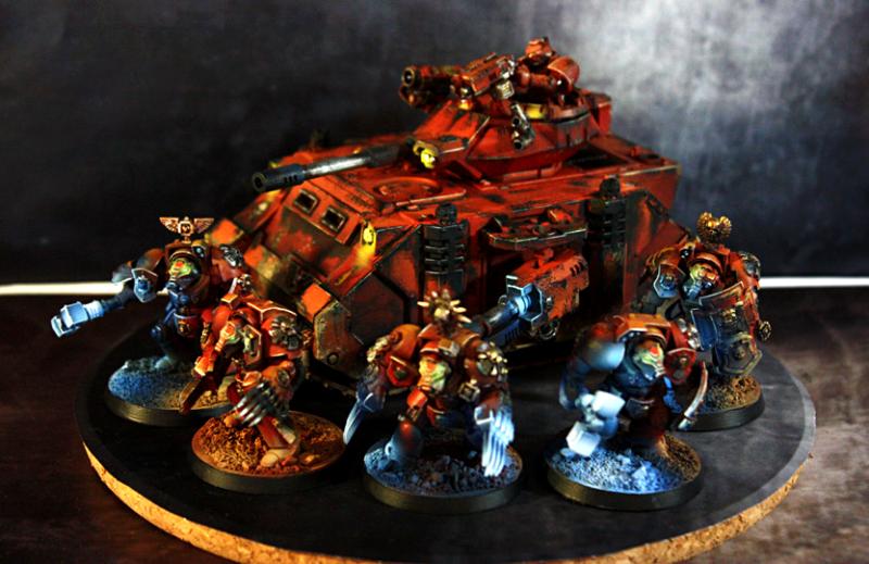 Blood Angels, Painting Service, Space Marines, Warhammer 40,000 - Blood